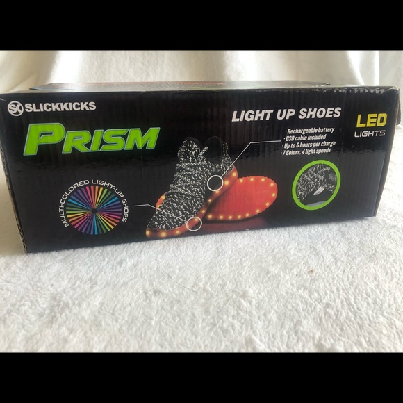 Slickkicks Kids Light Up Shoes 2 - Picture 3 of 9